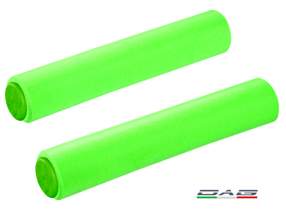Supacaz Siliconez Manopole MTB in Silicone Verde